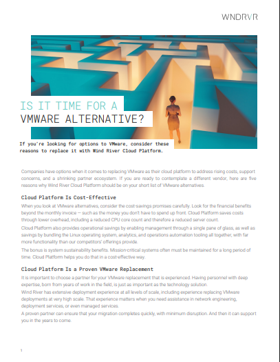Is it Time for a VMware Alternative